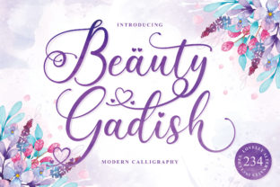 Beauty Gadish: A Luxurious Script Font for Elegant Design