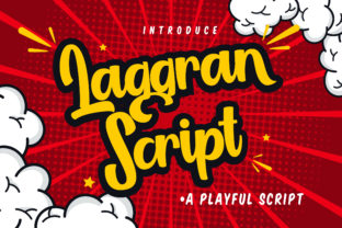 Discover the Charm of Laggran: A Playful Script Font with a Casual Style