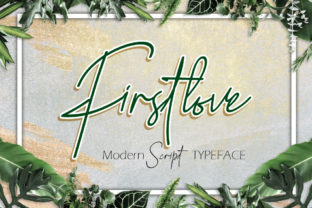 Firstlove: A Script Font That Adds Personal Touch to Any Design Project