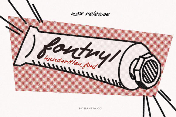 Fontryl: A Bold Retro Handwritten Font for Standout Design