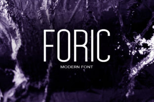 Foric: A Versatile Sans Serif Font for Modern Workflows