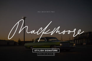 Mackmoore: A Signature Font That Adds Character to Your Design