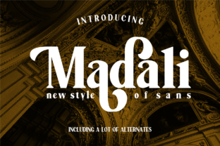 Madali: A Bold Sans Serif Font for the Ages
