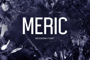 Meric Font: A Modern Take on Traditional Art