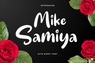 Mike Samiya: A Powerful Script Font for Standout Design