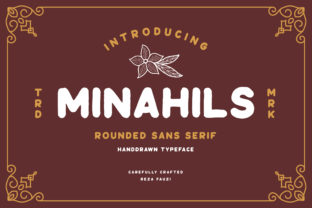 Minahils: A Vintage Hand-Drawn Font with Character