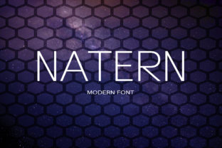 Natern: A Bold Sans Serif Font for Modern Design