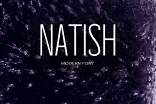 Natish: A Modern Sans Serif Font That Balances Elegance and Legibility