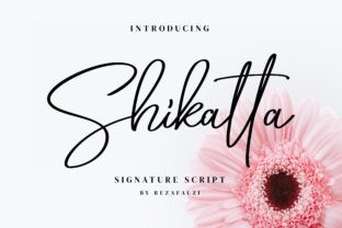 Shikatta: A Beautiful Script Font with a Romantic Touch