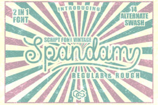 Spandam: A Vintage Script Font with a Personal Touch