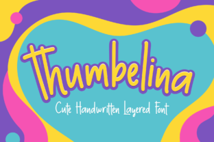 Thumbelina: A Handwritten Font with a Unique Charm